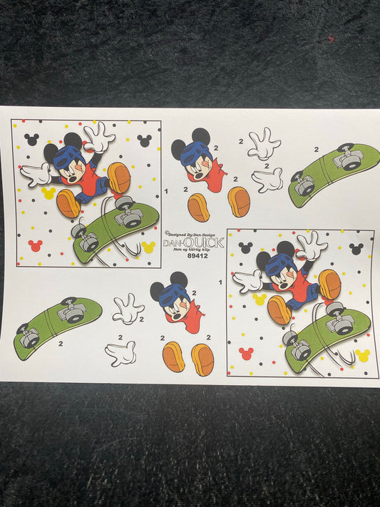 3D Klippark - Skateboard/ skater