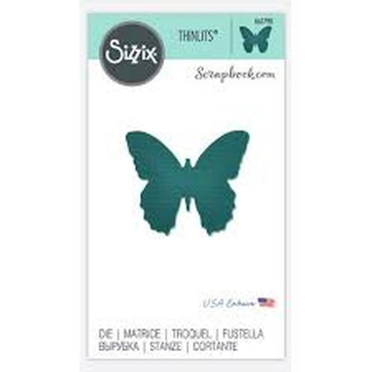 Sizzix thinlits - little butterfly - sommerfugl