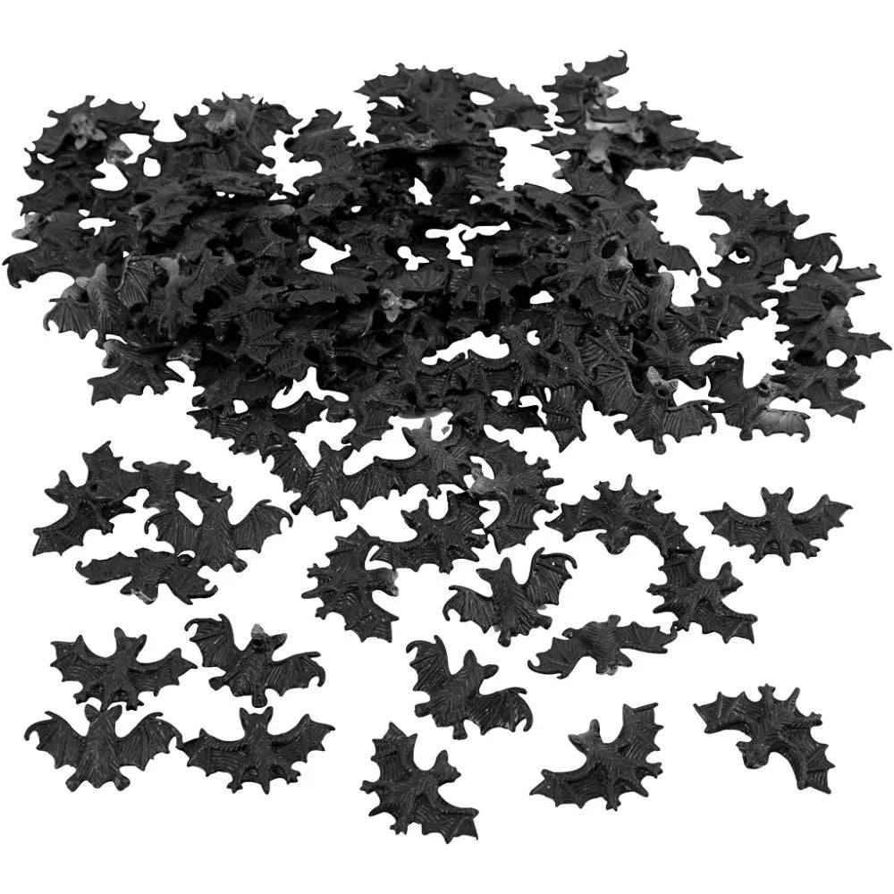 Flaggermus svart 5 stk 15x25 mm