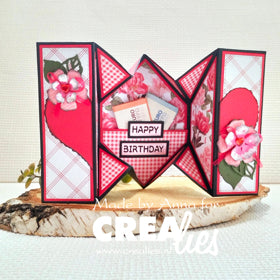 Crealies dies - Heart with rough edges - CLNestXXL141