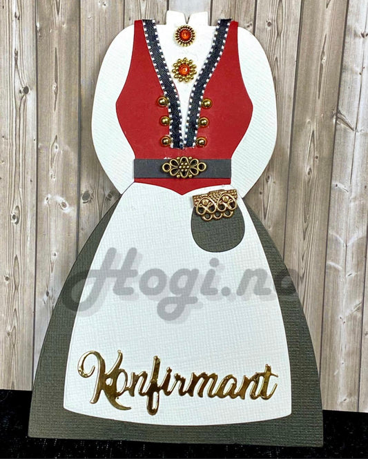 Bånd silkebånd svart med hvit/svart dekor langs kanten, 4mm.