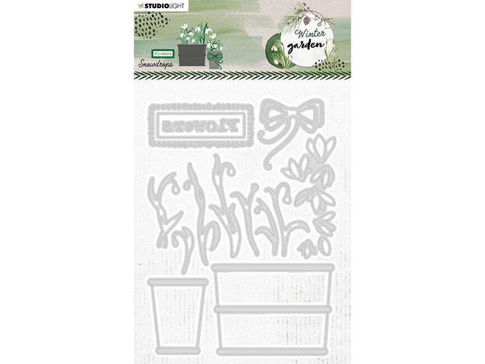 StudioLight - Winter garden - flower snowdrops - snøklokker.