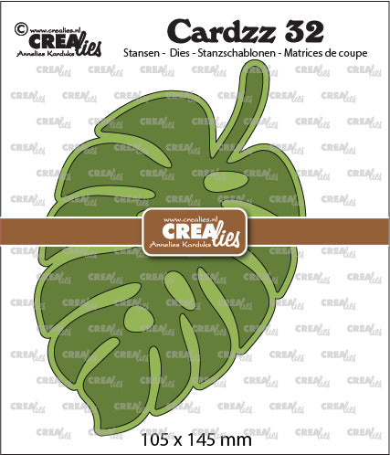 Crealies cardzz 32- Botanical Leave (cardsize) botanisk blad i kortstørrelse