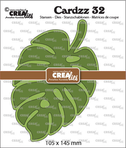 Crealies cardzz 32- Botanical Leave (cardsize) botanisk blad i kortstørrelse