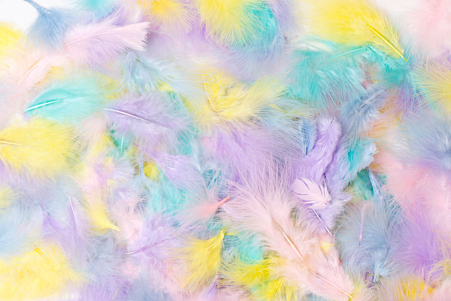 Fjær Mix pastell