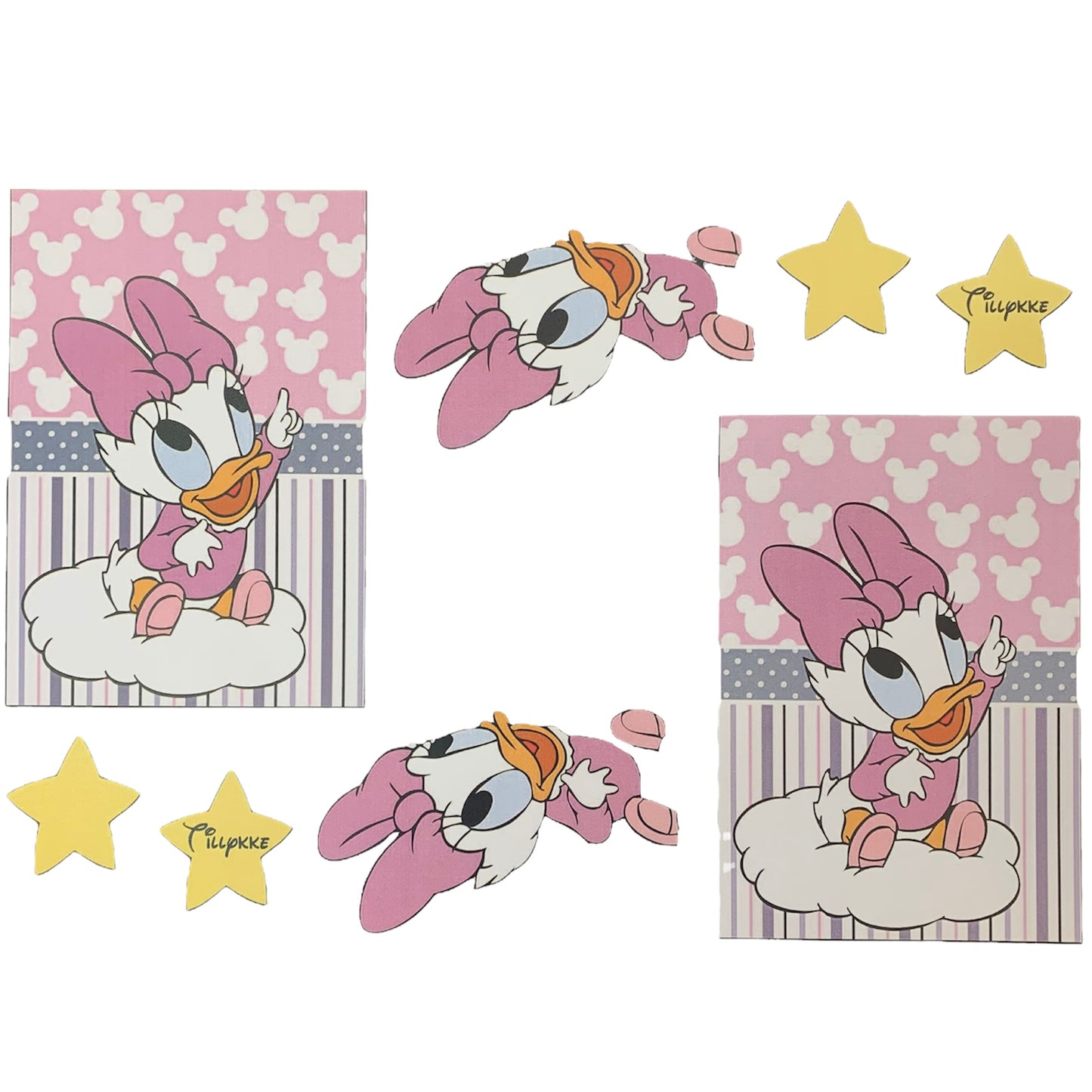 3D klippark - baby and