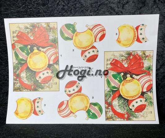 3D klippark Julekuler