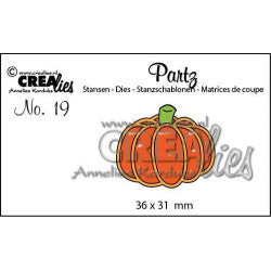 Crealies dies - gresskar - CLPartz19 Pumpkin A