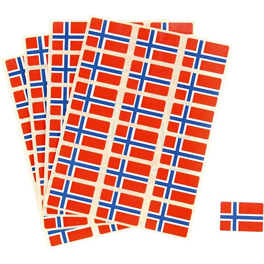 Klistremerke / stickers Norges flagg