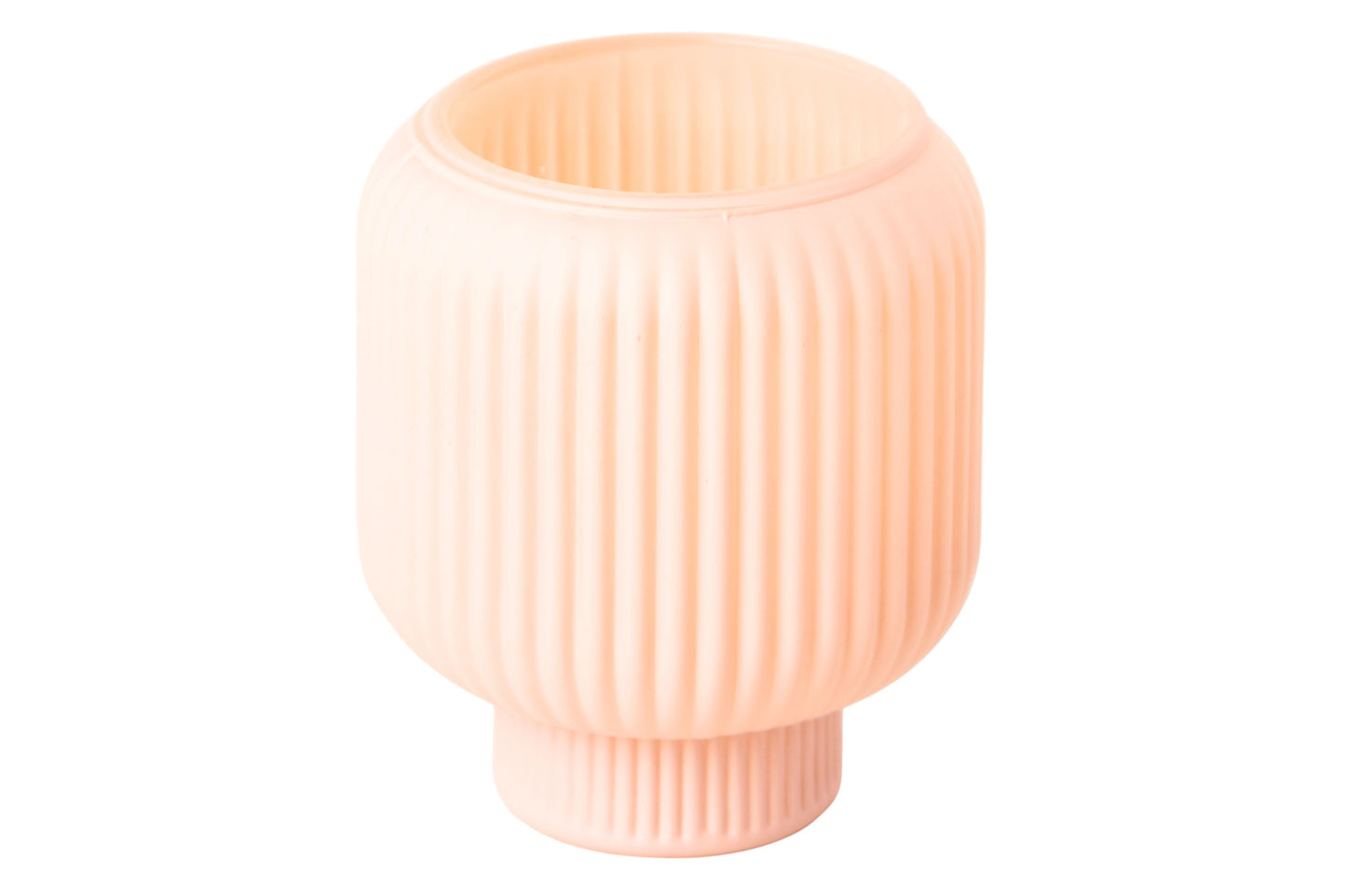 Smart lysestake til telys og Kronelys - lys rosa / rose H:9cm