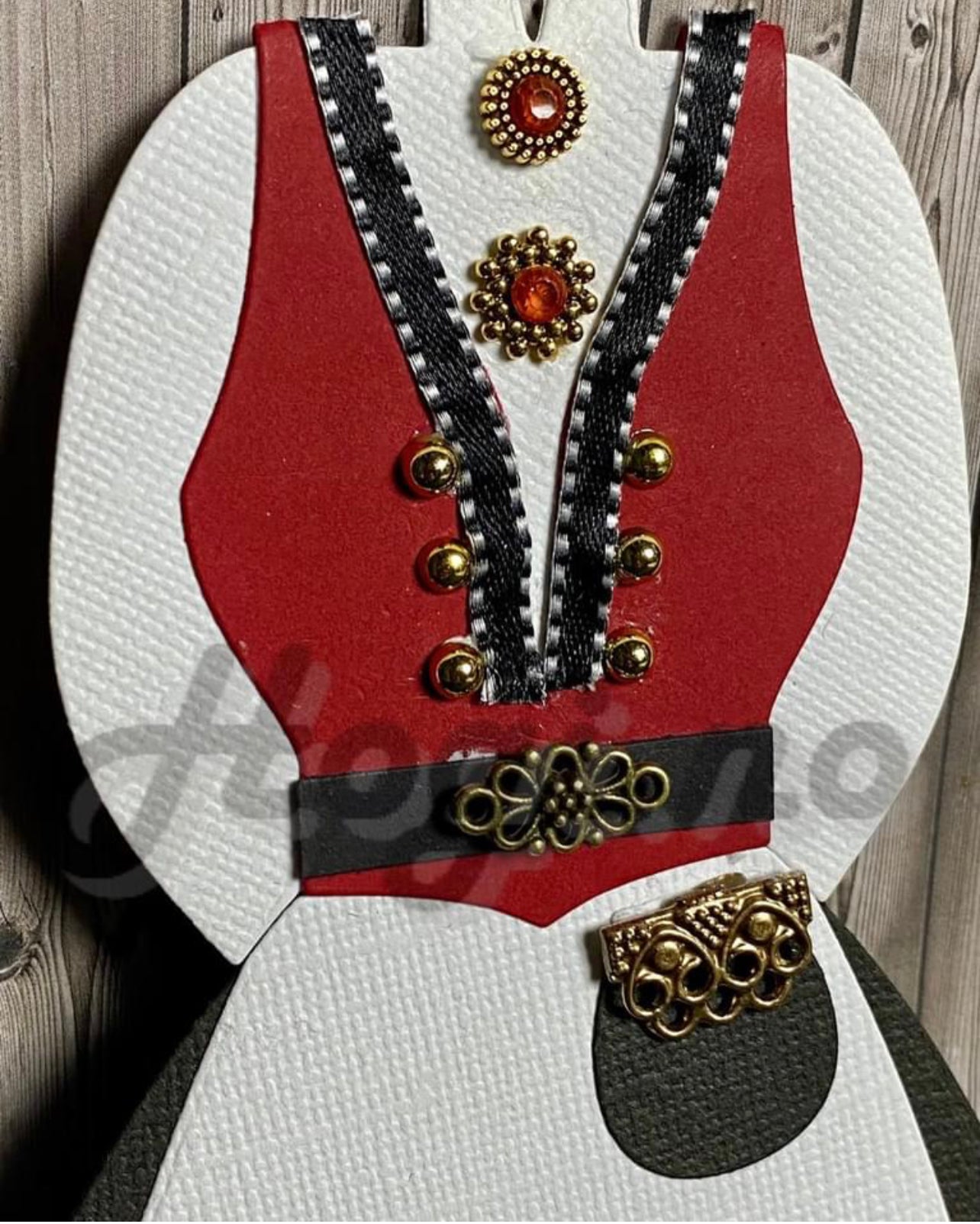 Charms til bunad  5 stk pr pk.