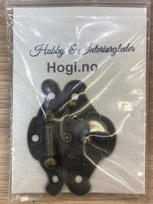 Charms - lås og hengsler - antikk gull