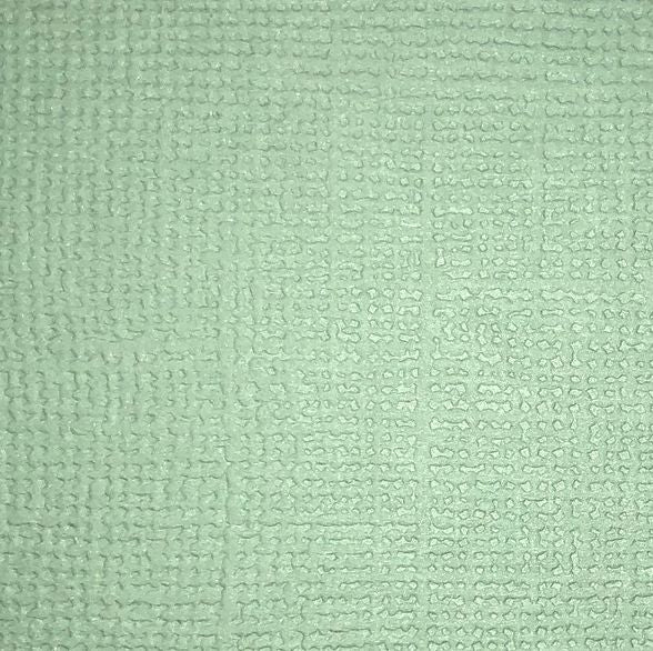 Reprint - ensfarget kartong 12x12 Sage grønn