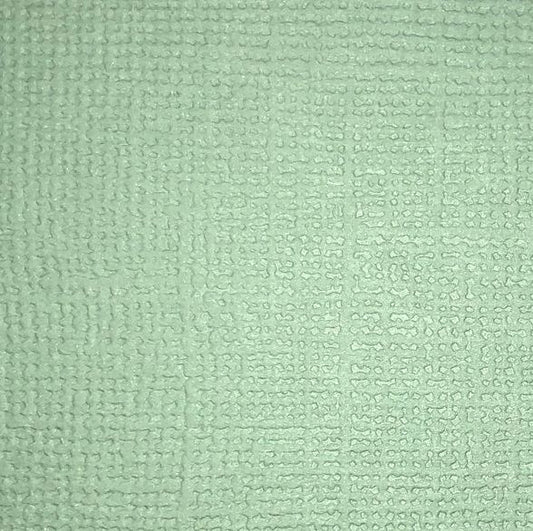 Reprint - ensfarget kartong 12x12 Sage grønn