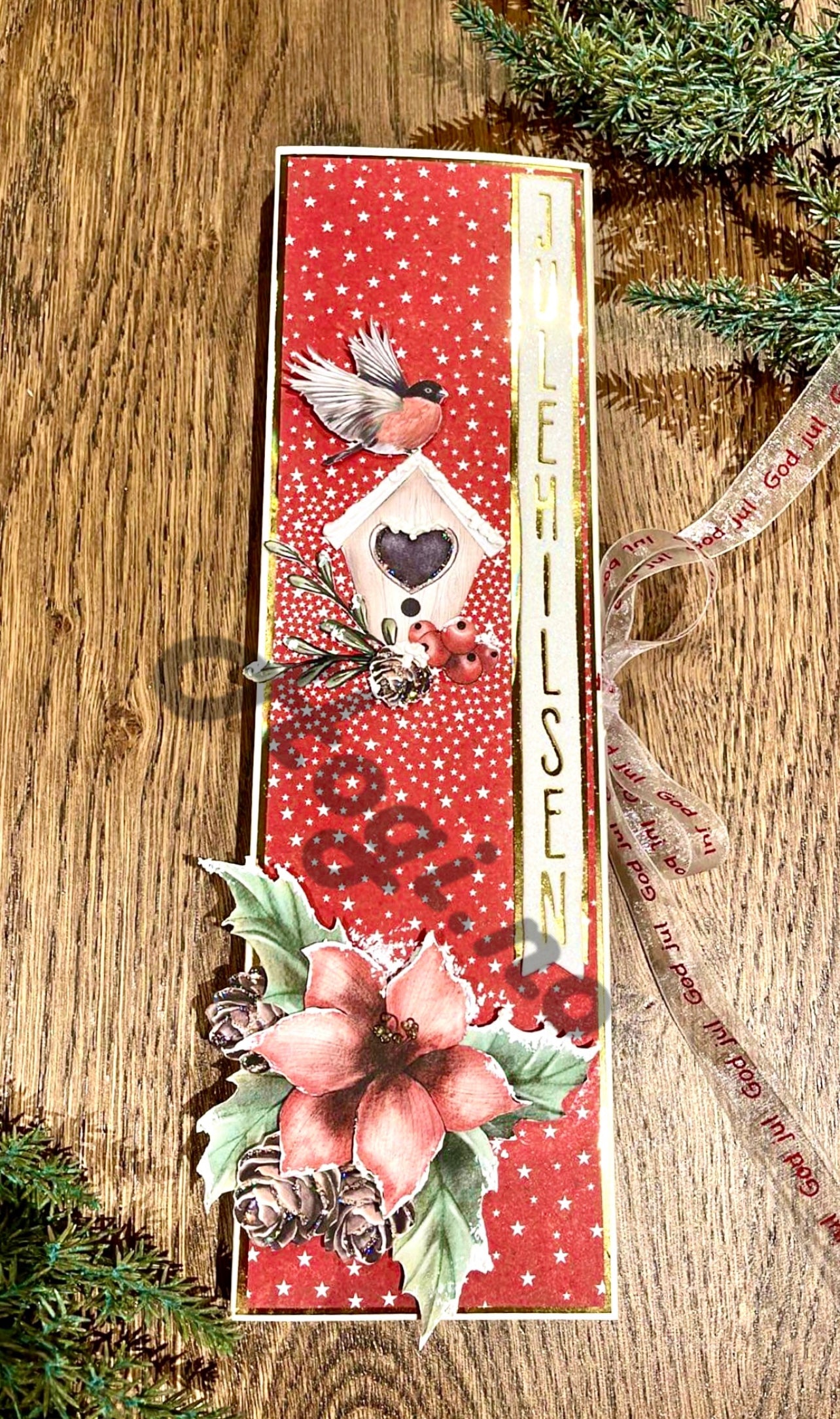 Hobbypakke / kit Sjokoladekort (til 200g sjokoladeplater)