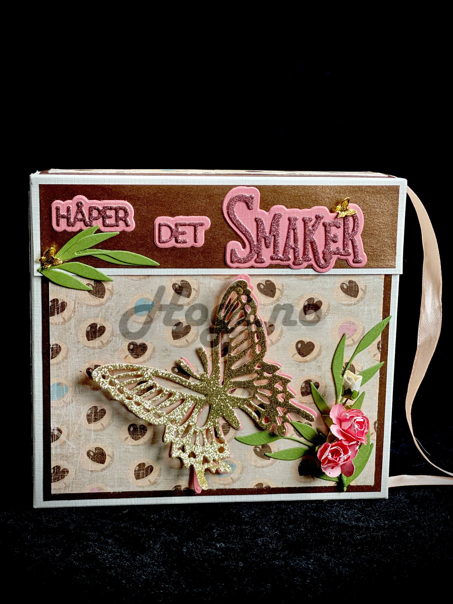 Hobbypakke : lag smart eske til Freia Melkehjerter med mal fra Hogi.no