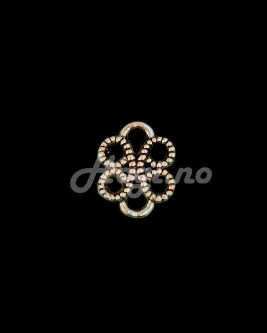 Charms til bunad - 5 stk pr pk sølvfarget