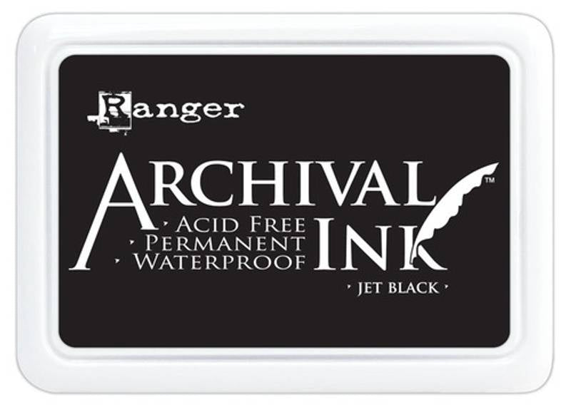 Ranger archival ink - jet black