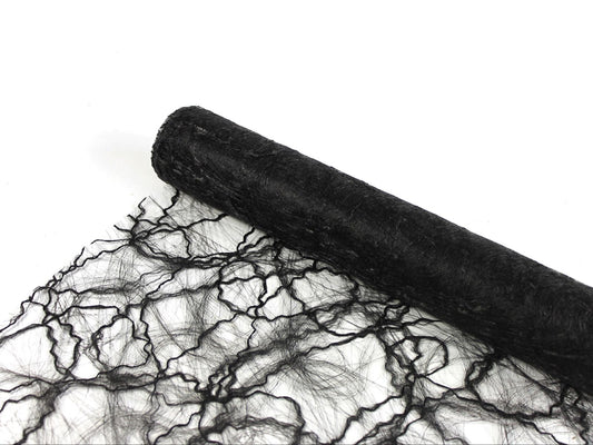 Sizotwist bordløper - svart 30cm x 5m