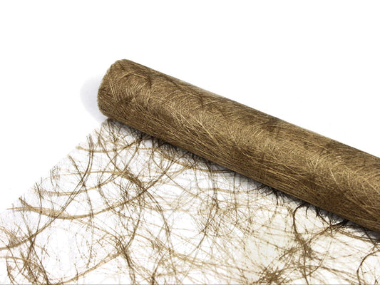 Sizotwist bordløper - gull, 30cm x 5m