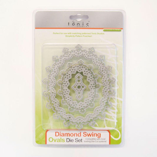 Tonic studios - Diamond swing ovale die set