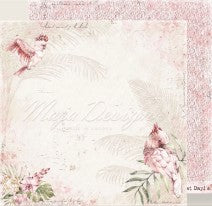 Mønsterark - Tropical Garden  - Cockatoo 12x12