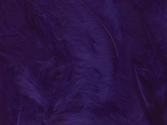 Fjær mørk lilla