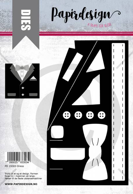 Papirdesign dies - Dress