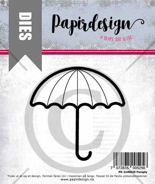 Papirdesign dies - Paraply