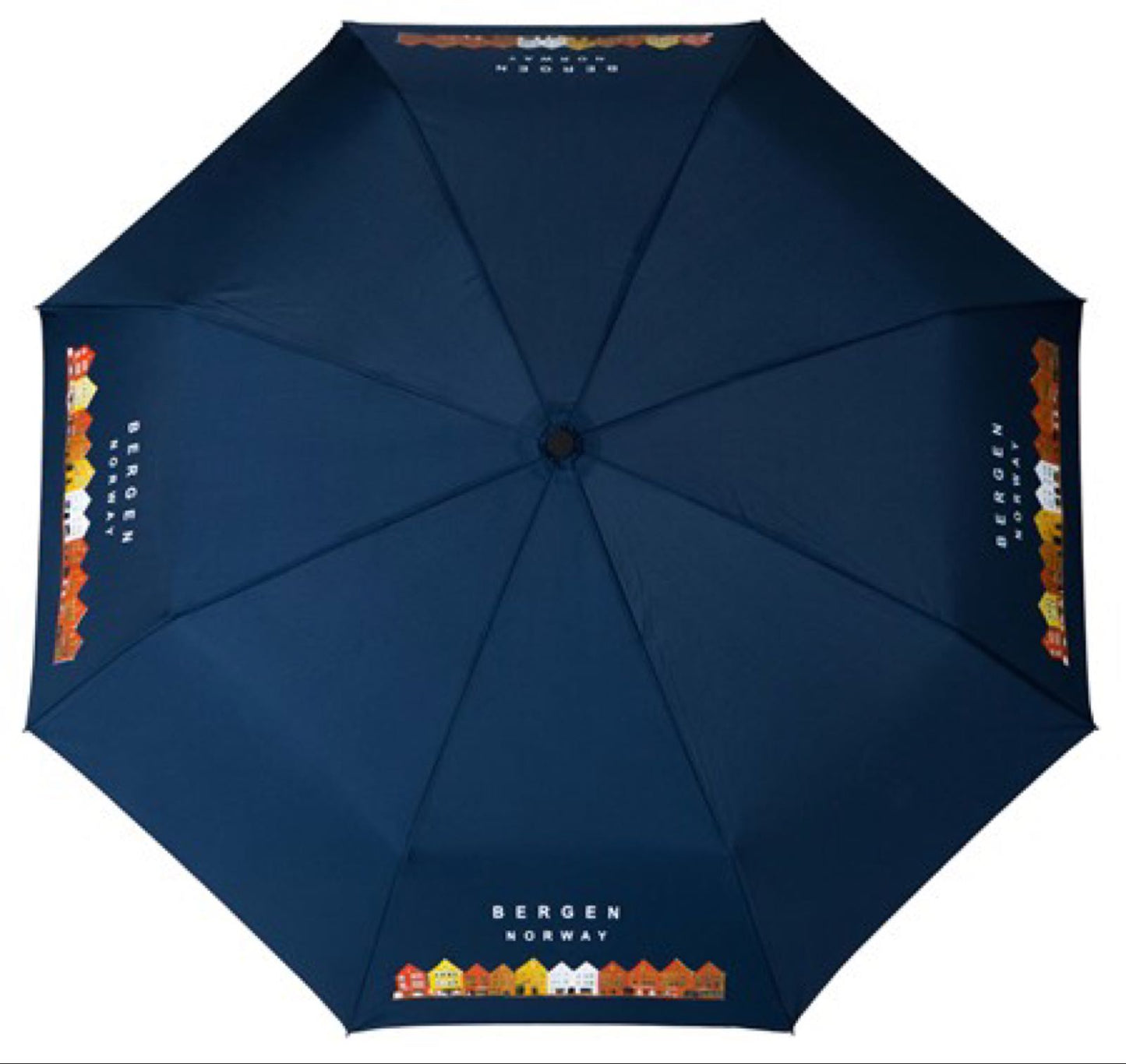Paraply med motiv  " Bryggen"