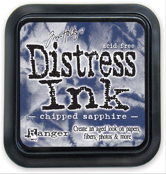 Distress ink stempelpute  Chipped Sapphire